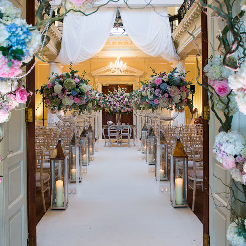 Hedsor House Floral Entrance To Centre Hall 31919227047 O